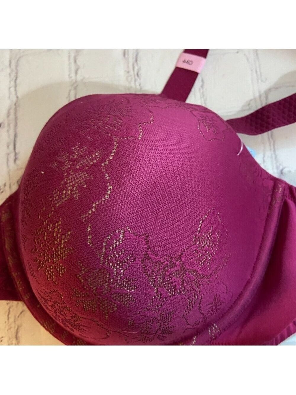 🩷🩷Vanity Fair Beauty Back Full Figure Underwire Raspberry Bra 76380 NWOT